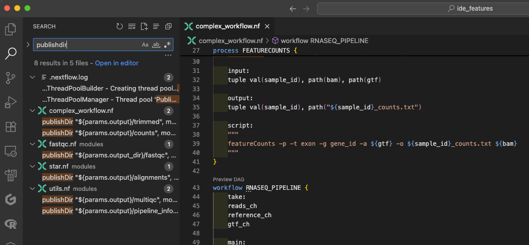 Búsqueda de proyecto